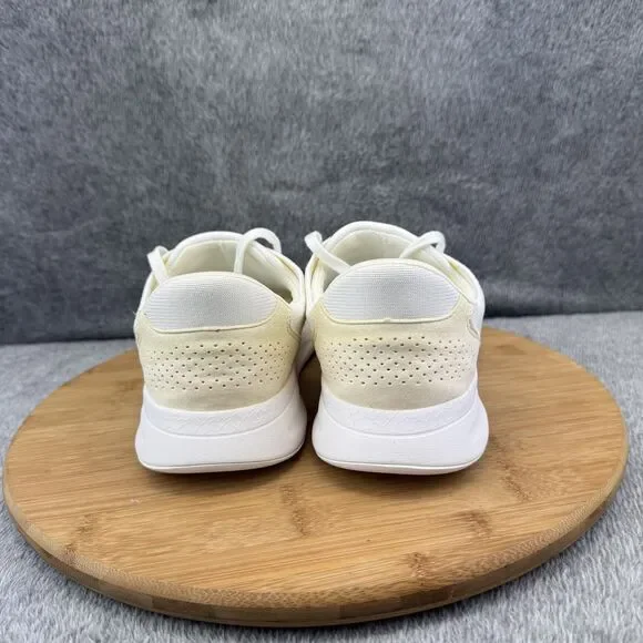 Women's White Sneakers - Picture 4 of 9